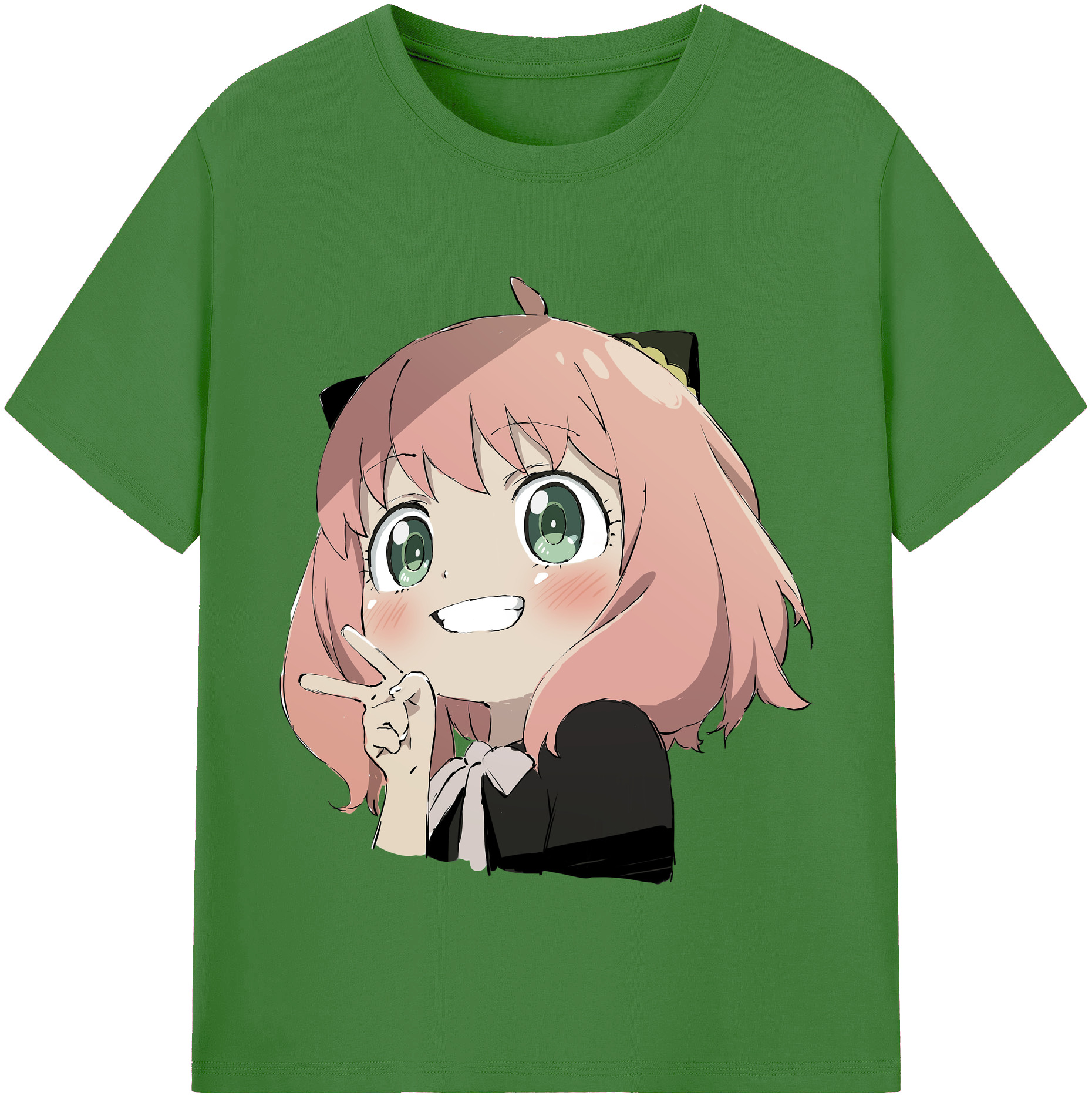 （画像用） SPY×FAMILY间谍家家酒 レディースカジュアルプリントTシャツ（綿100％）